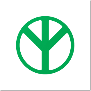Green World Life Conservation Protest Symbol Posters and Art